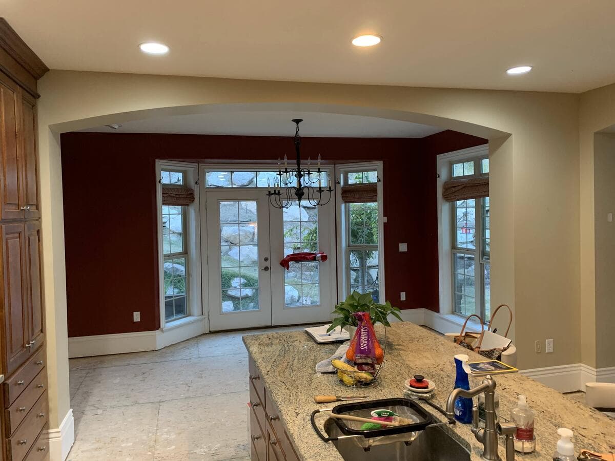 Before Dining Area Demolition project