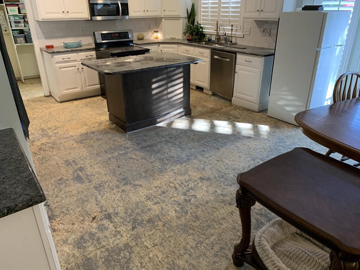 After Main Kitchen Demolition project