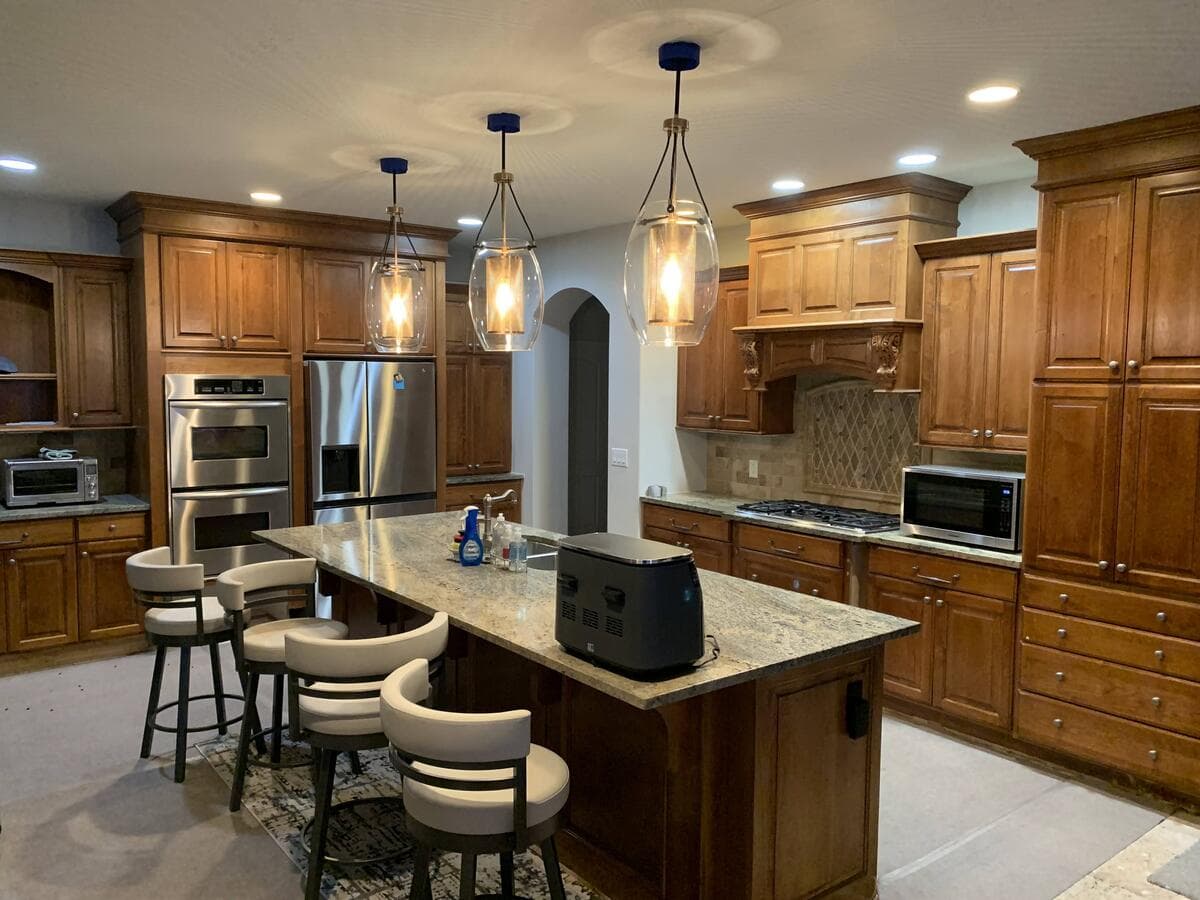 Before Luxury Kitchen Demolition project