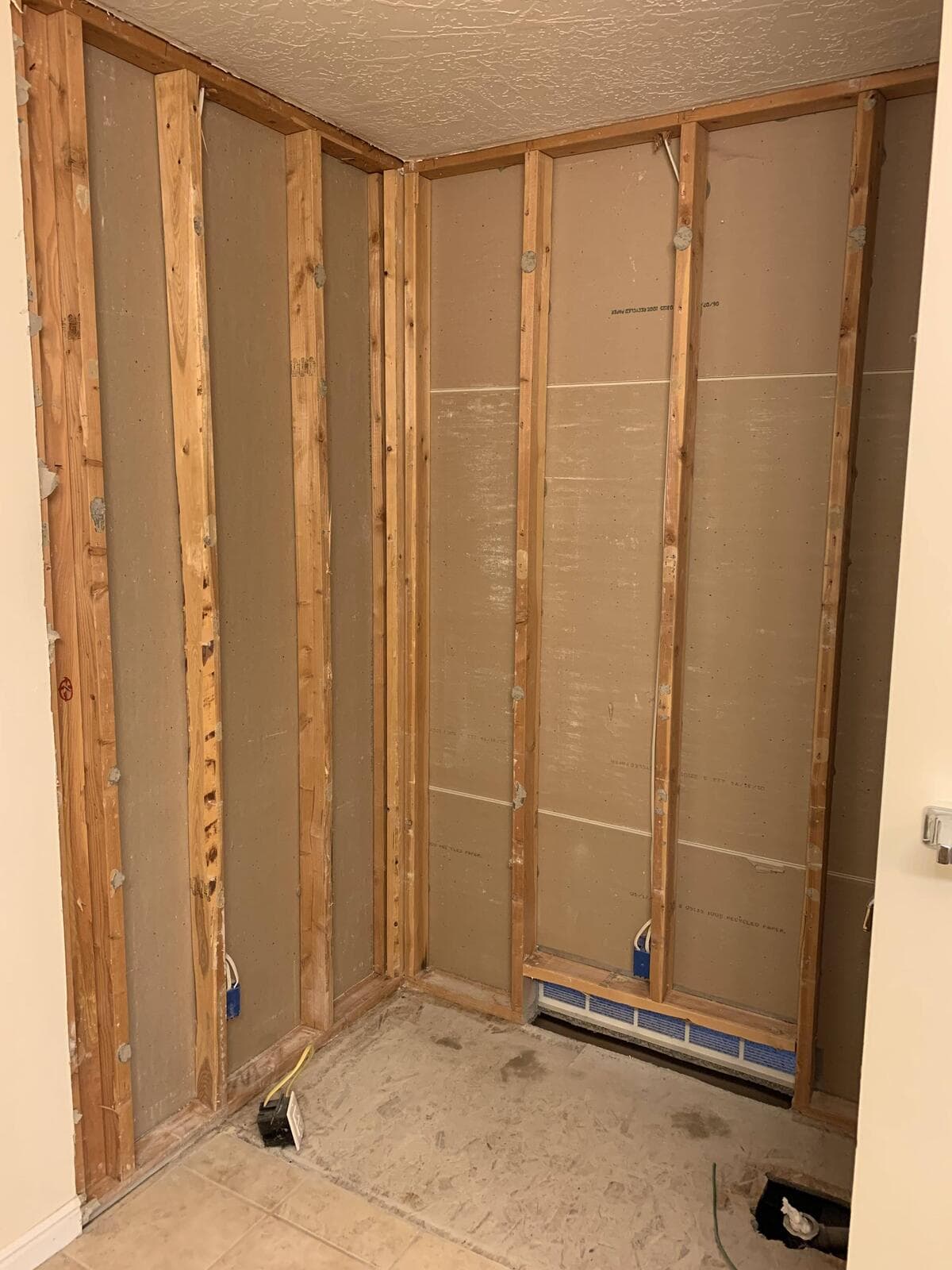 After Bathroom Renovation Demo project